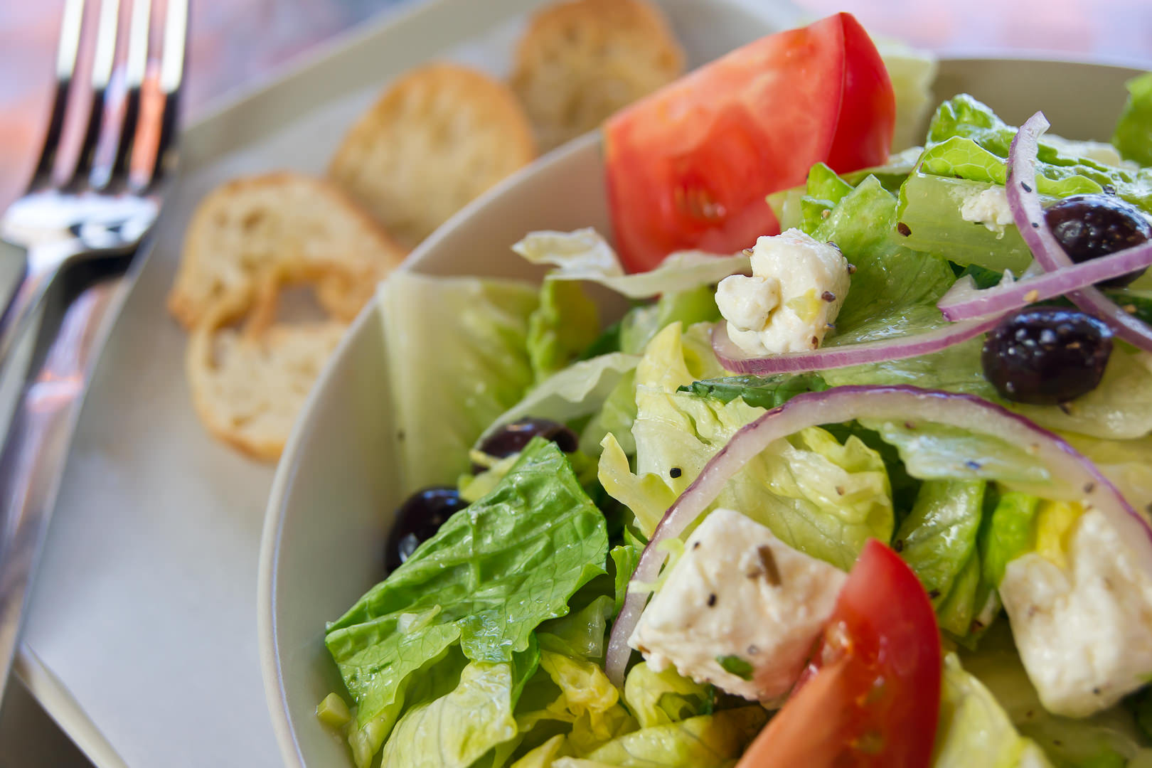 Greek salad - Theresa Fernandez Photography | Dallas Food Photographer