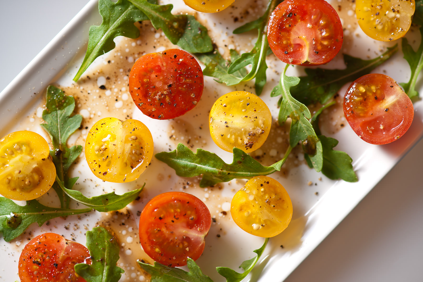 Tomato salad - Theresa Fernandez Photography | Dallas Food Photographer