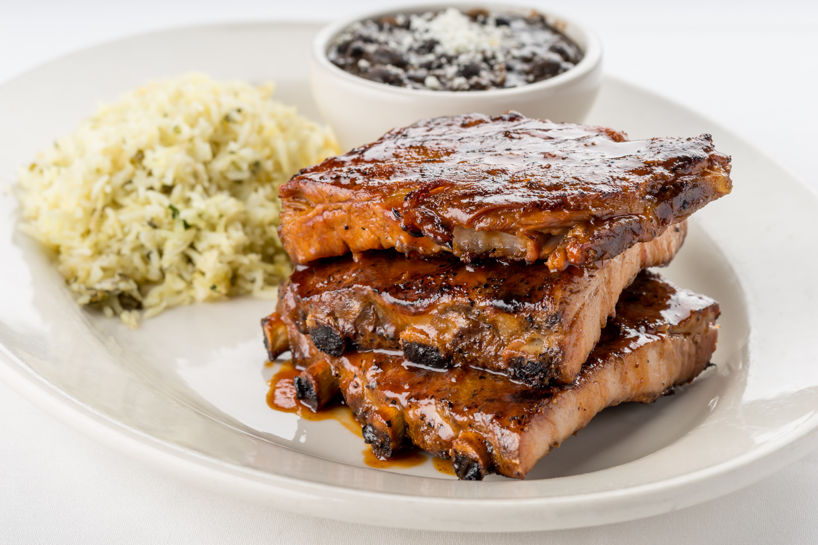 Cool River Cafe - Hickory Smoked BBQ Ribs